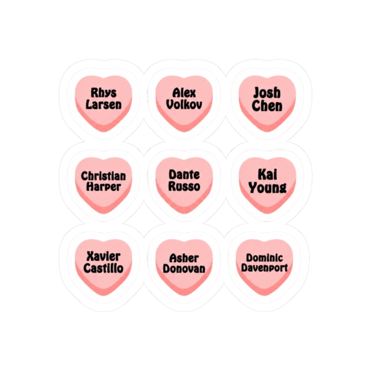 Ana Huang book boyfriend pack - alternate angle 3, merchandise
