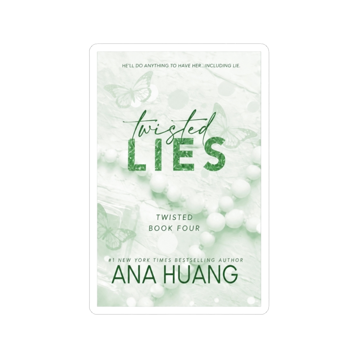 Twisted Lies Ana Huang Book Sticker