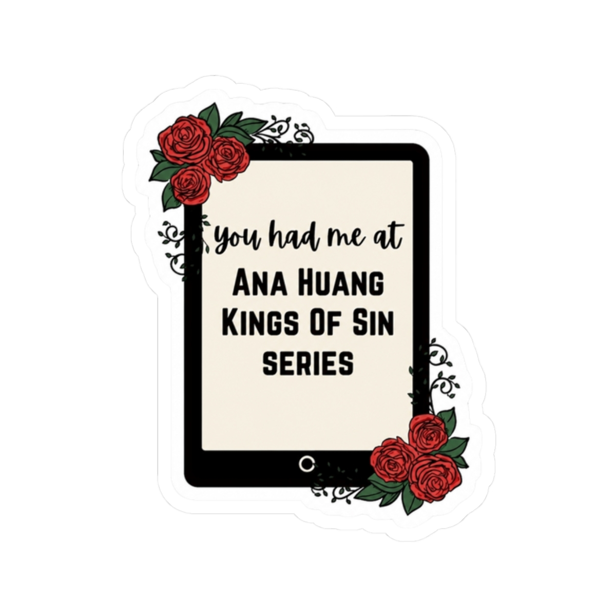 Ana huang romance book - alternate angle 3, merchandise