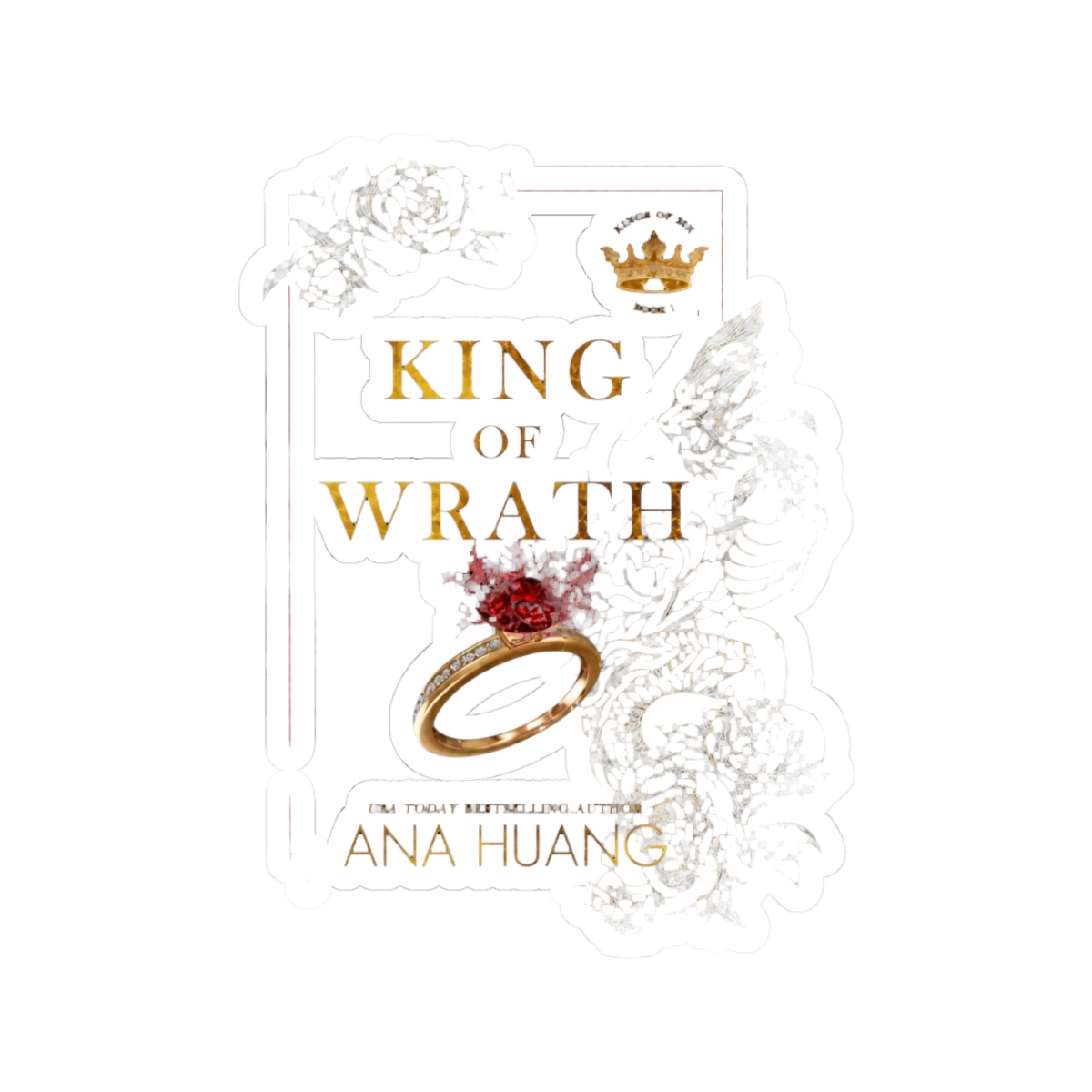 King of Wrath Book Cover | Ana Huang