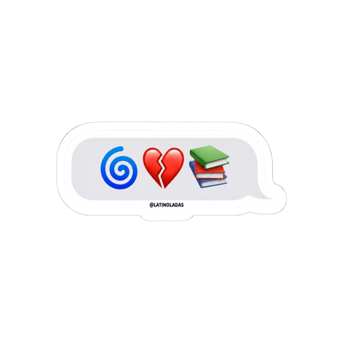 Twisted Love in Apple Emojis / Imessage Bubble Text Ana Huang Bookish Aesthetic - alternate angle 2, merchandise