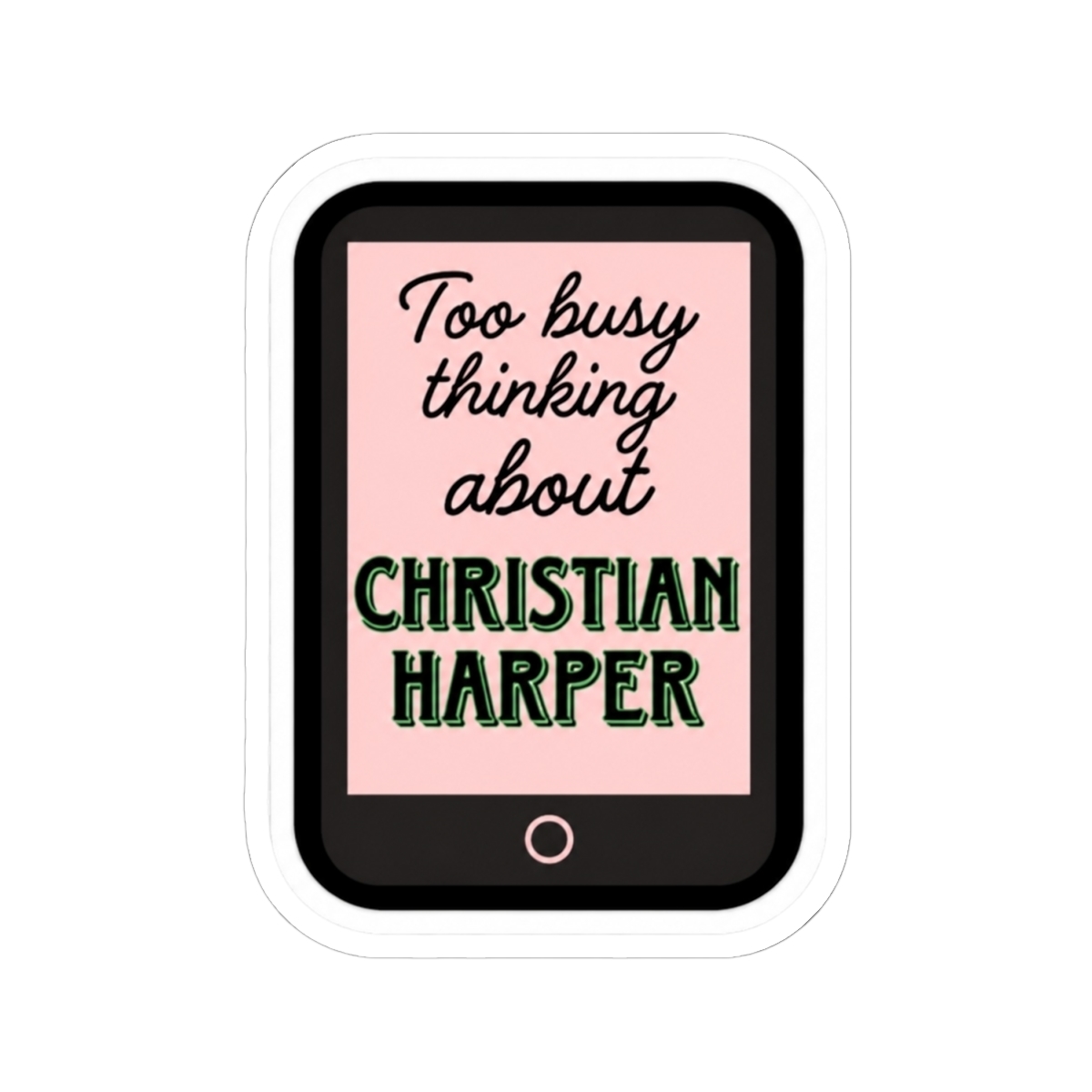 Ana Huang - Too Busy Thinking About Christian Harper - alternate angle 1, merchandise