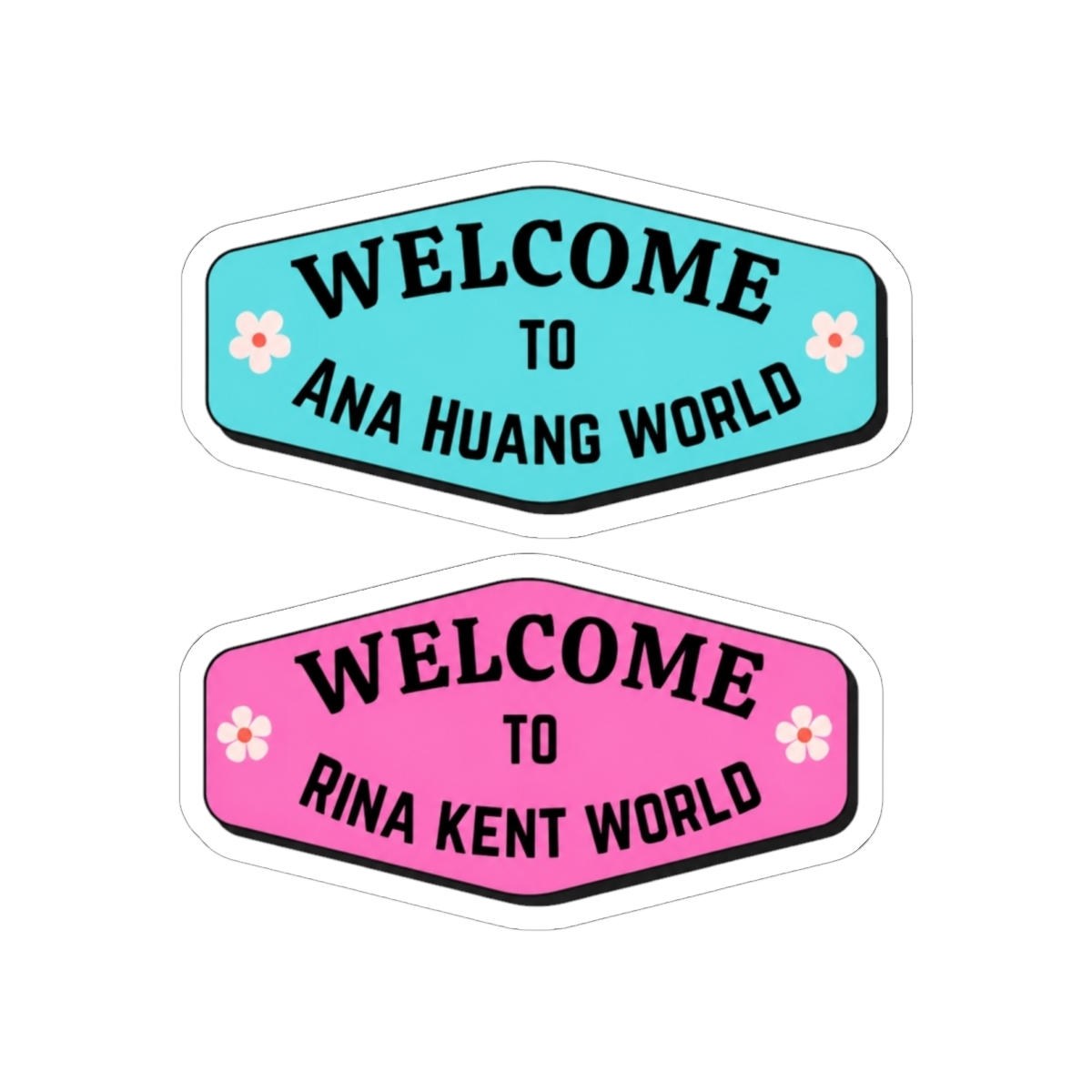 Welcome to Ana Huang / Rina Kent books - alternate angle 2, merchandise
