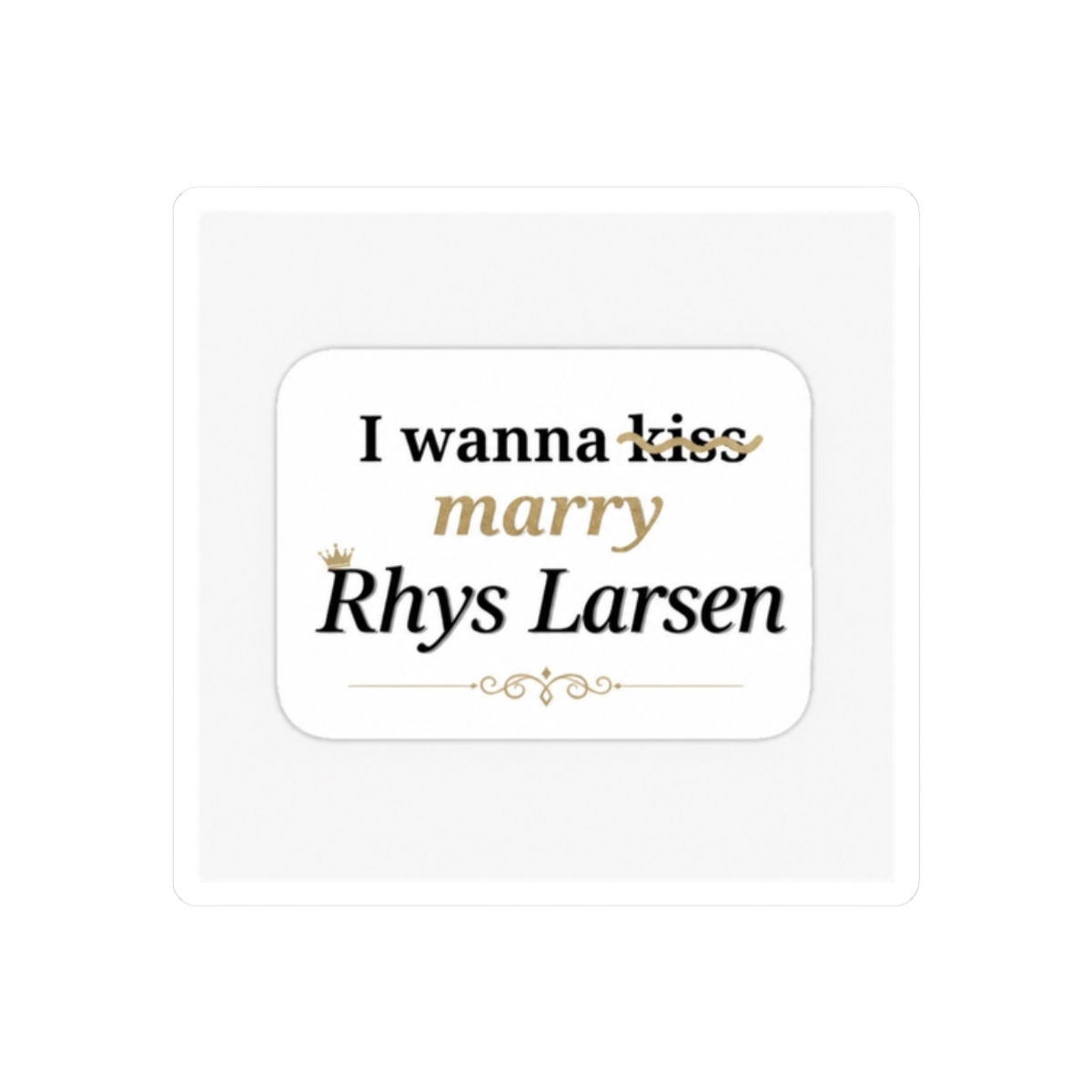 I wanna marry Rhys Larsen (Twisted Games) | Ana Huang - alternate angle 3, merchandise