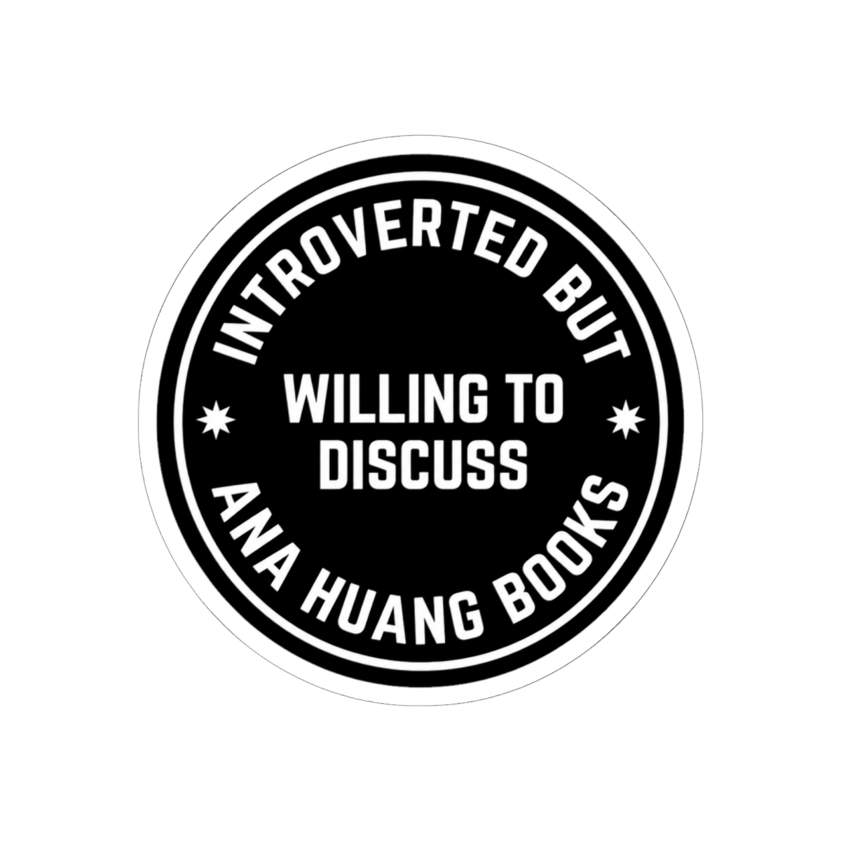 Introverted but willing to discuss Ana Huang Books - alternate angle 2, merchandise