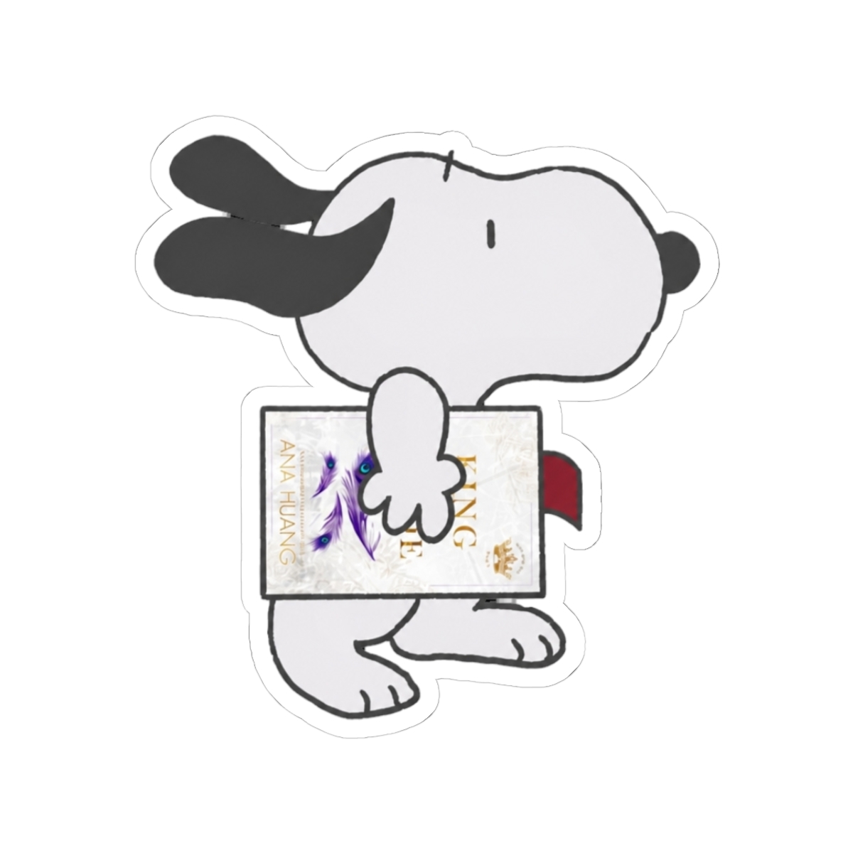 snoopy reading king of pride | Ana Huang